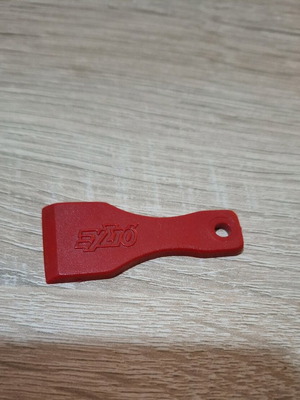 Scratch tool for lottery 1993 like new, red