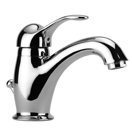 Ottone Meloda Jar sink faucet new, brushed chrome finish