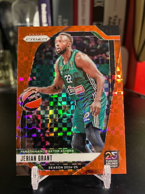 Euroleague Prism 2024-25 Jerian Grant Panathinaikos like new