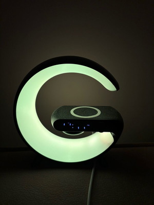 G63 Smart Light & Sound Machine with Wireless Charger and Bluetooth Speaker