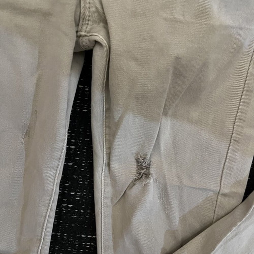 Jeans woman size small, like new, white