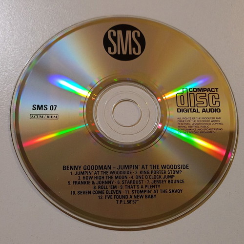 Benny Goodman And His Orchestra Jumpin' At The Woodside CD used