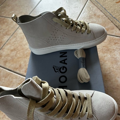 Hogan Rebel boots new, spring ice color size 37