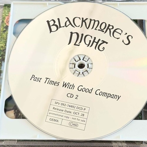 Blackmore's Night Past Times With Good Company 2CD promo used, folk