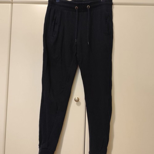 Dark blue sports pants, size small