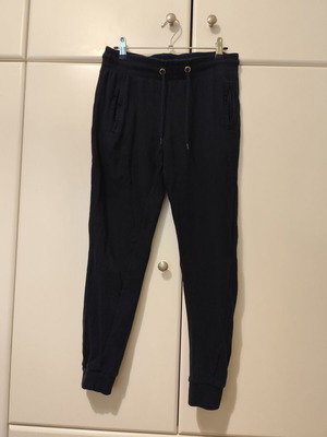 Dark blue sports pants, size small