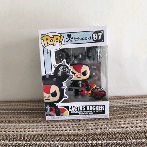 Funko Pop Cactus Rocker Tokidoki new with gift protector