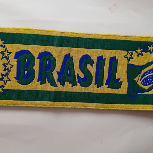 Brazil scarf acrylic single-sided new collectible