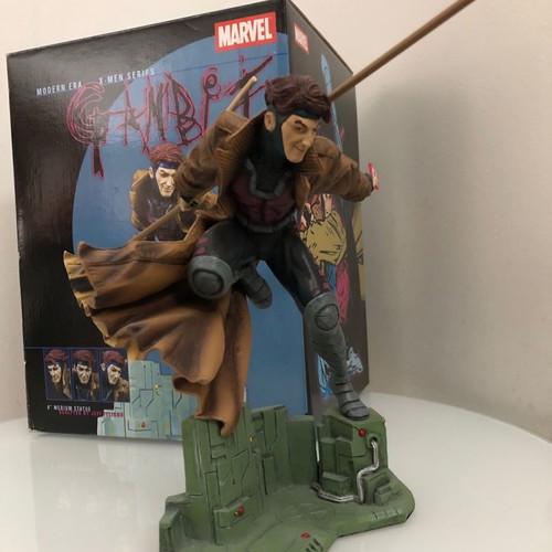 Gambit X-Men Jim Lee Statue Modern Era 8 Inches new