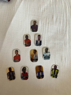 Football tags set of 10 pieces