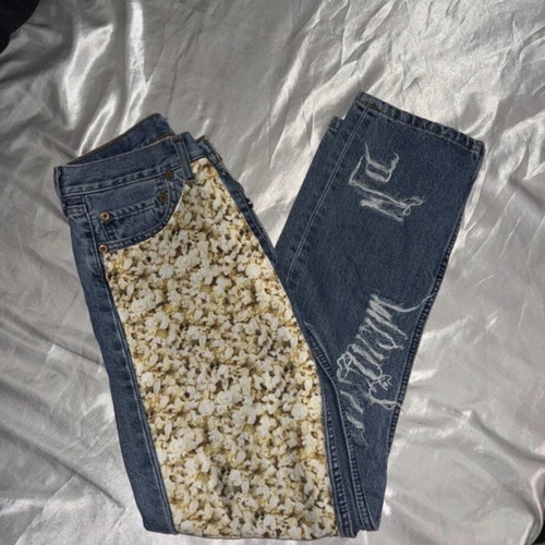 Levi’s vintage limited edition jeans with popcorn design like new