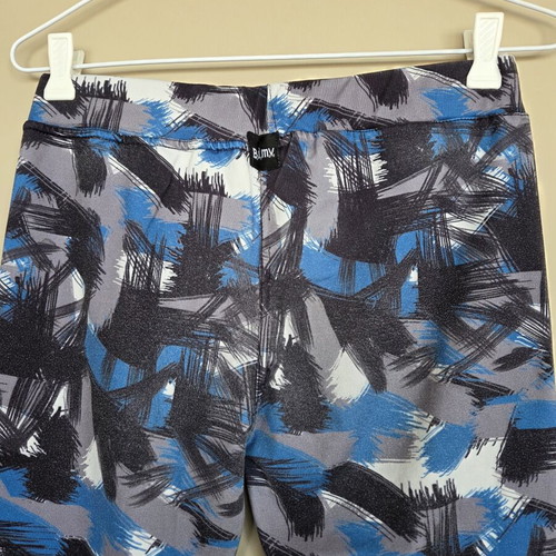 Bodymove leggings used, black and blue