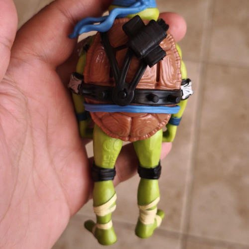 Tortoise Ninja Leonardo figure by Playmates, 11cm