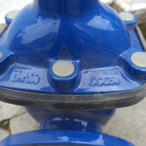 Valve DN 100 elastic sealing new, PN16 GGG50 flange connection