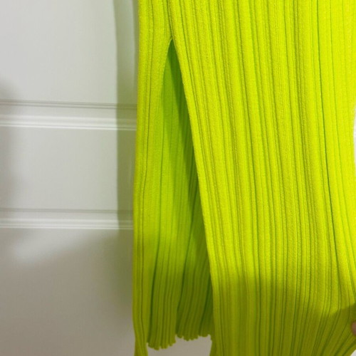 Zara light green knitted dress new with tag