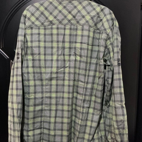 Bershka Checked Shirt like new, size M, multicolored green