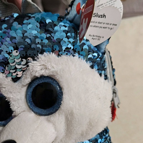 TY Kids Backpack Wolf new, unused