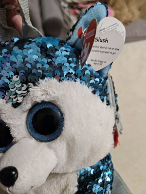 TY Kids Backpack Wolf new, unused