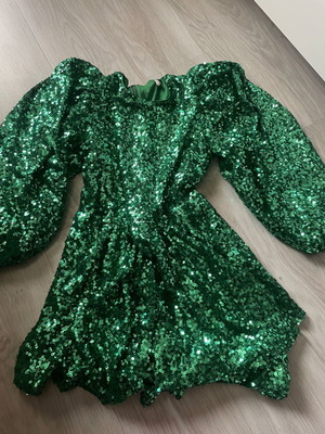 Party dress new, green, size S and M