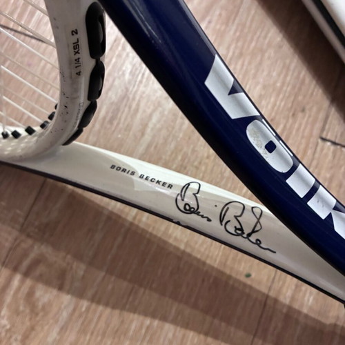 Volkl Boris Becker tennis racket used, size L2 with case