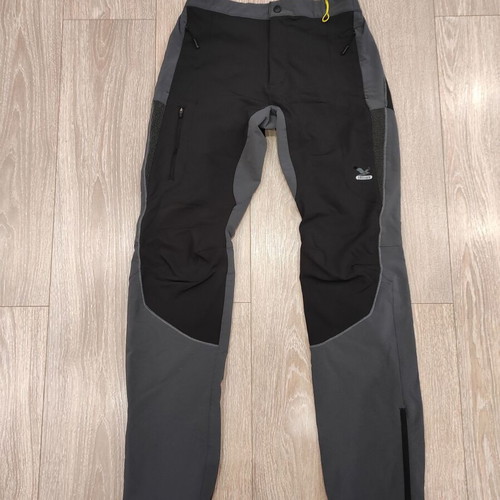 Salewa mountaineering hiking pants size M, like new, black-gray