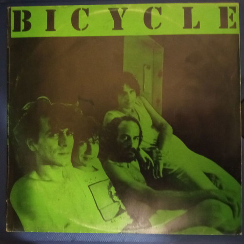 Bicycle vinyl record used, rock