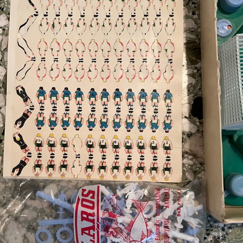 Casdon Soccer International used vintage tabletop football with Greek team logos