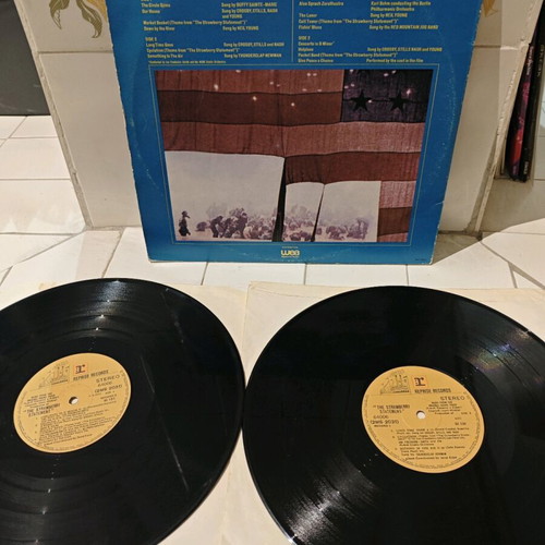 The Strawberry Statement double vinyl record used
