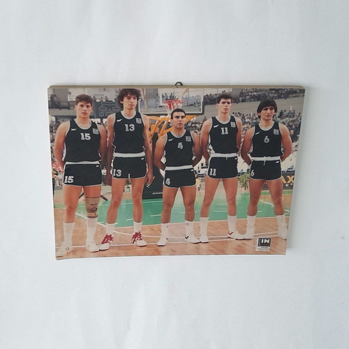 Greece National Team 1987 Frame used, 40x30 cm, cork