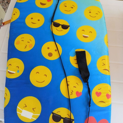 Children's bodyboard with safety, used