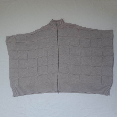 Visage New Zeland women's poncho sweater new, 100% merino wool, size L/XL