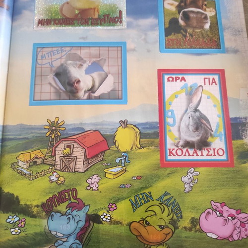 Panini album Our Friends the Animals used 2018