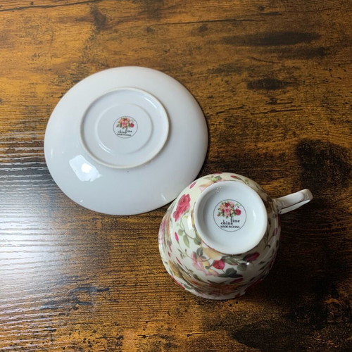 Tea set 6 pieces fine porcelain new