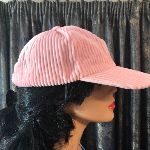 Pink hat like new, sizes M and L, 57 cm