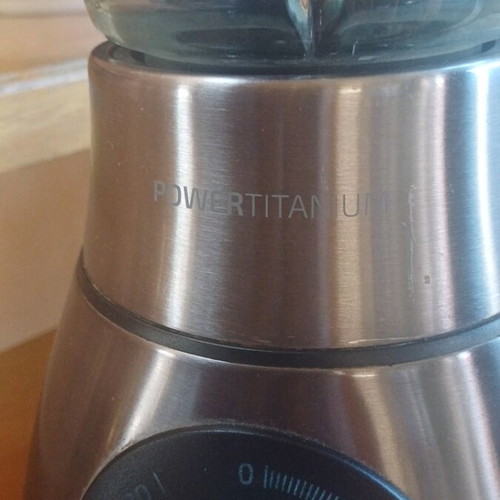 Cecotec Power Black Titanium 1300 Perfectmix Blender with Glass Jar 1.8 lt 1300W like new