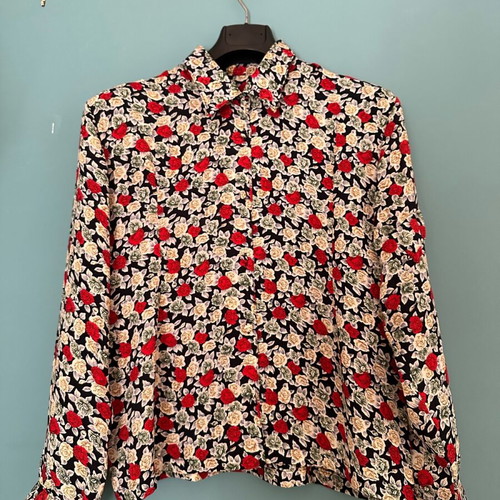 Vintage women’s shirt with shoulder pads like new