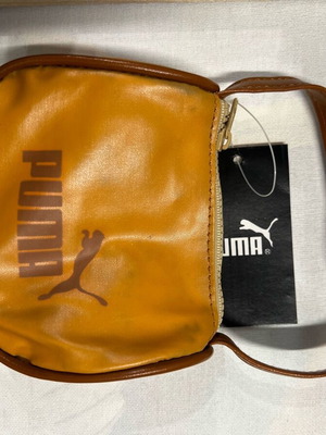 Small handbag new, beige and brown