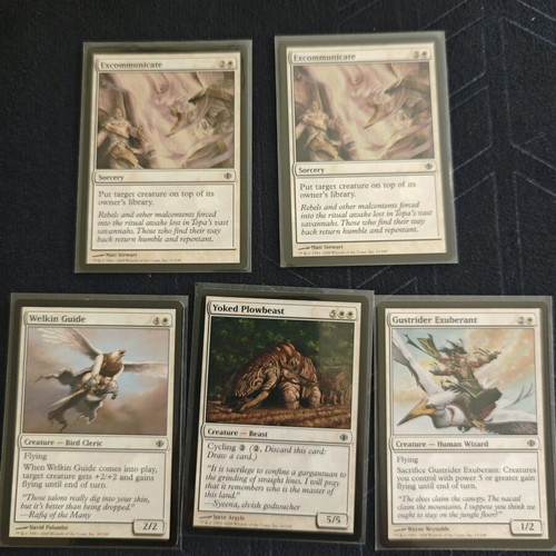MTG Shards of Alara 23 Cards Like New with Sleeves