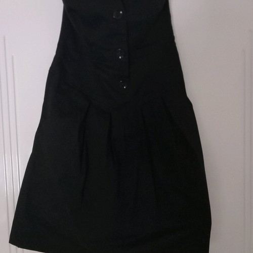 BSB strapless dress black like new, size 44