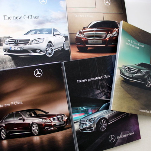 Mercedes-Benz 2007-2011 C-Class E-Class Coupe Promo DVD set of 5 new