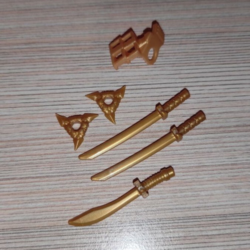 Lego Ninjago parts used for figures or custom builds
