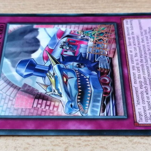 Yu-Gi-Oh! Amaze Attraction Thrill Train Trap Card 1st Ed. Near Mint
