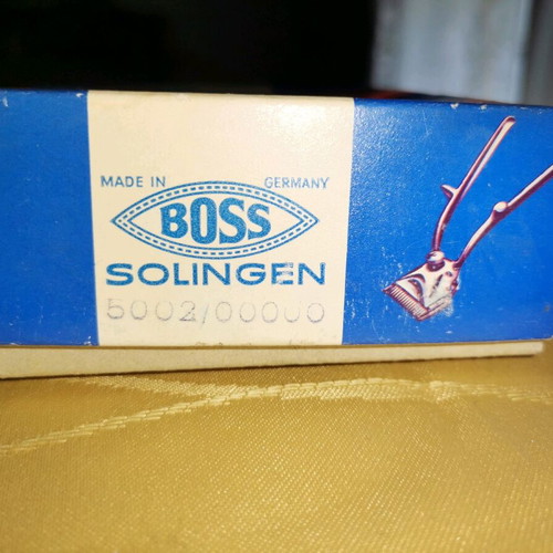 Boss Solingen vintage hair clipper new with replacement blade and spring