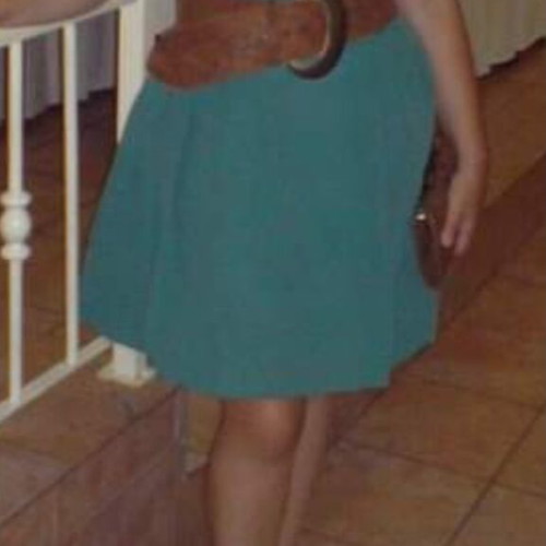 Toi&Moi green dress used with separate belt