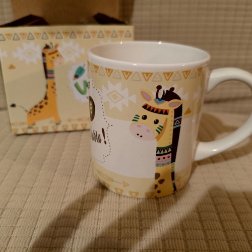 Children's mug with animals like new