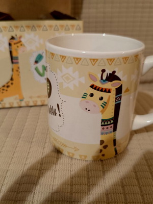 Children's mug with animals like new
