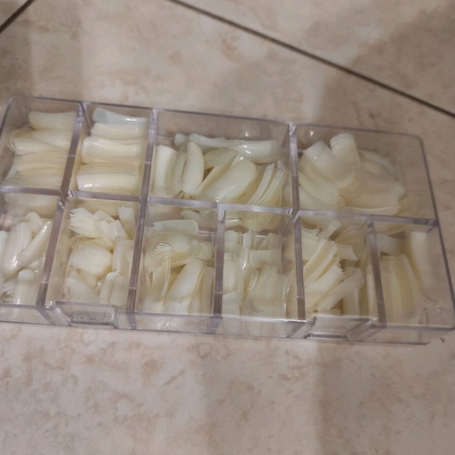 Artificial nails new, 500 pcs with notch