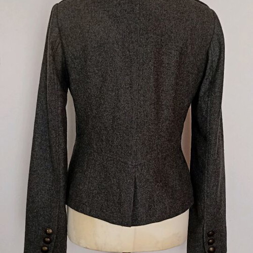 H&M wool jacket gray size M like new