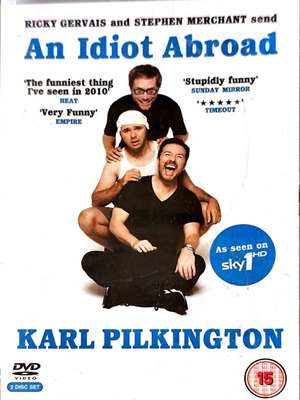 An Idiot Abroad Karl Pilkington DVD new, TV show