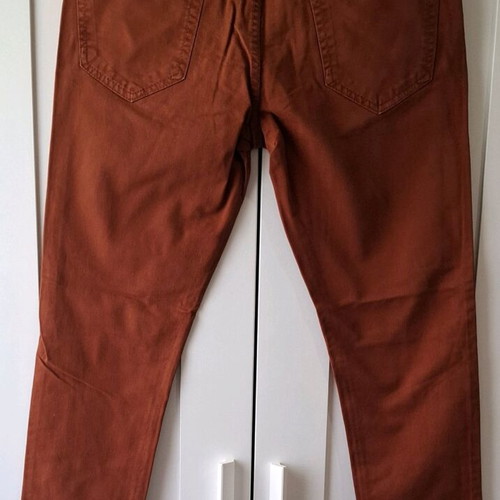 Zara men's pants like new, brick red, size L
